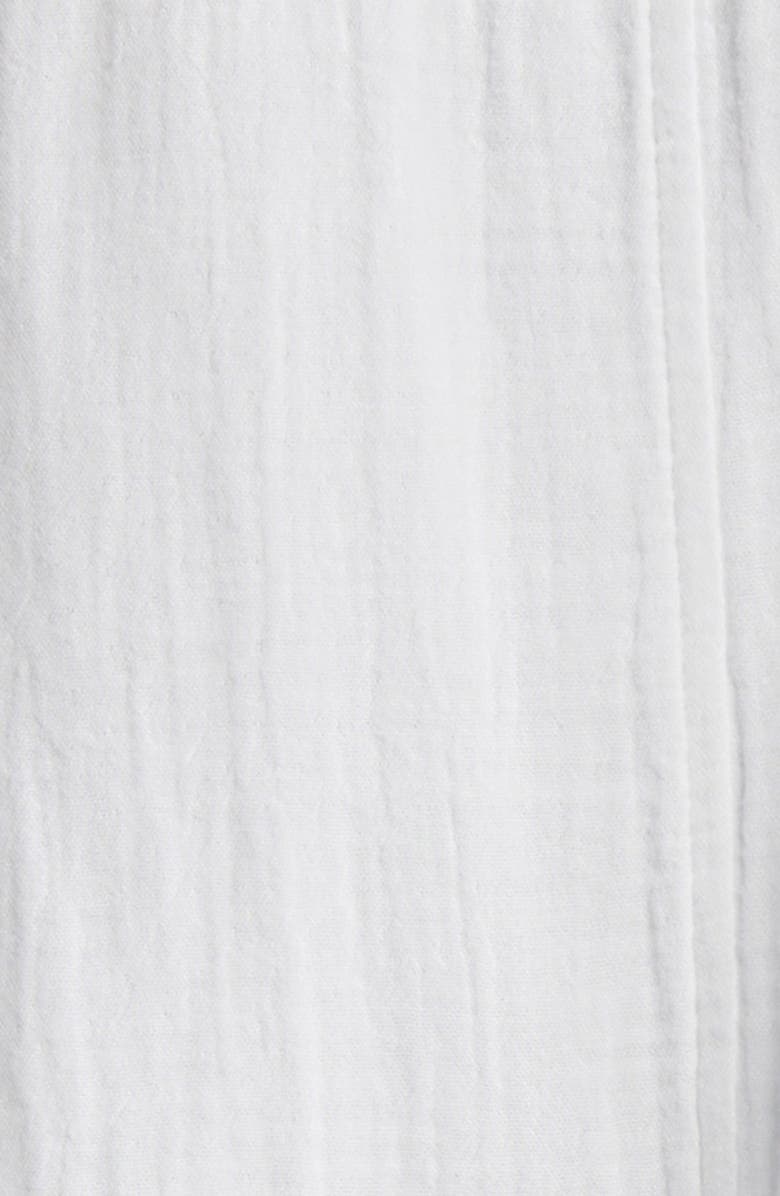 Caslon<sup>®</sup> Cotton Gauze Utility Jacket, Alternate, color, White