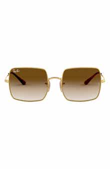 Ray-Ban 54mm Gradient Square Sunglasses