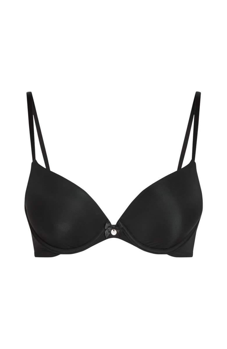 Hunkemöller Plunge Padded Underwired Bra, Alternate, color, Black
