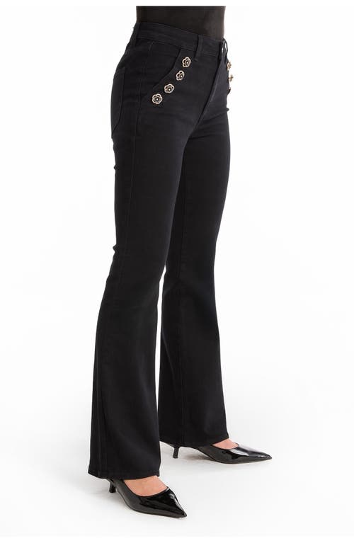 The Noli Shop Allegra Rose Jean Petite In Black