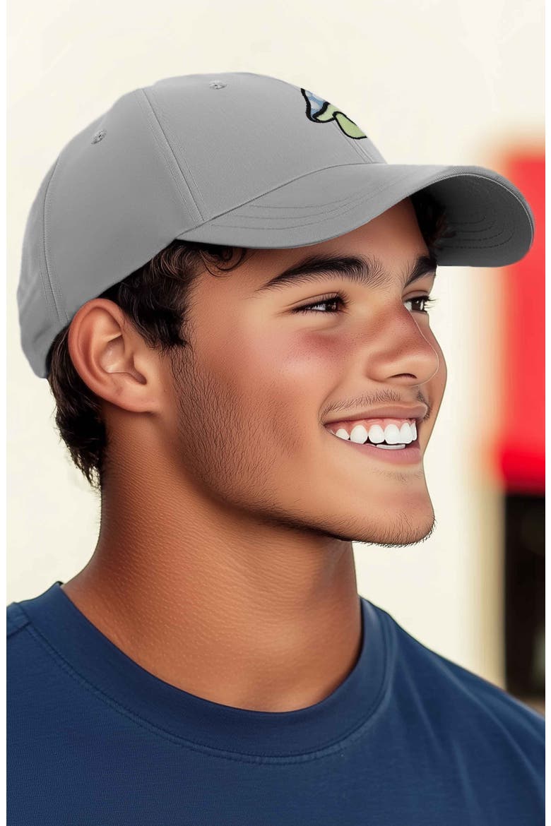 Mushroom Hat, Alternate, color, Gray