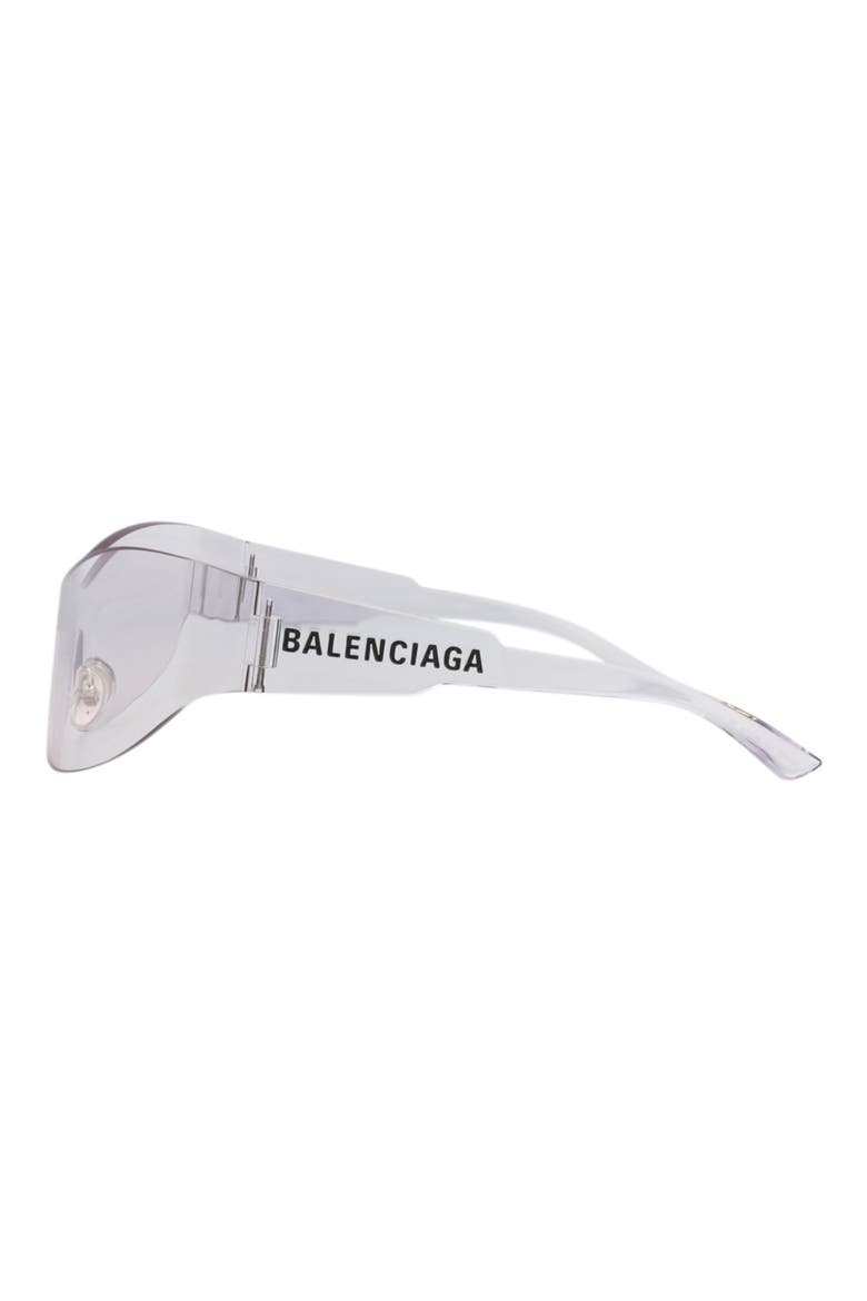 99mm Wraparound Sunglasses, Alternate, color, GREY GREY GREY