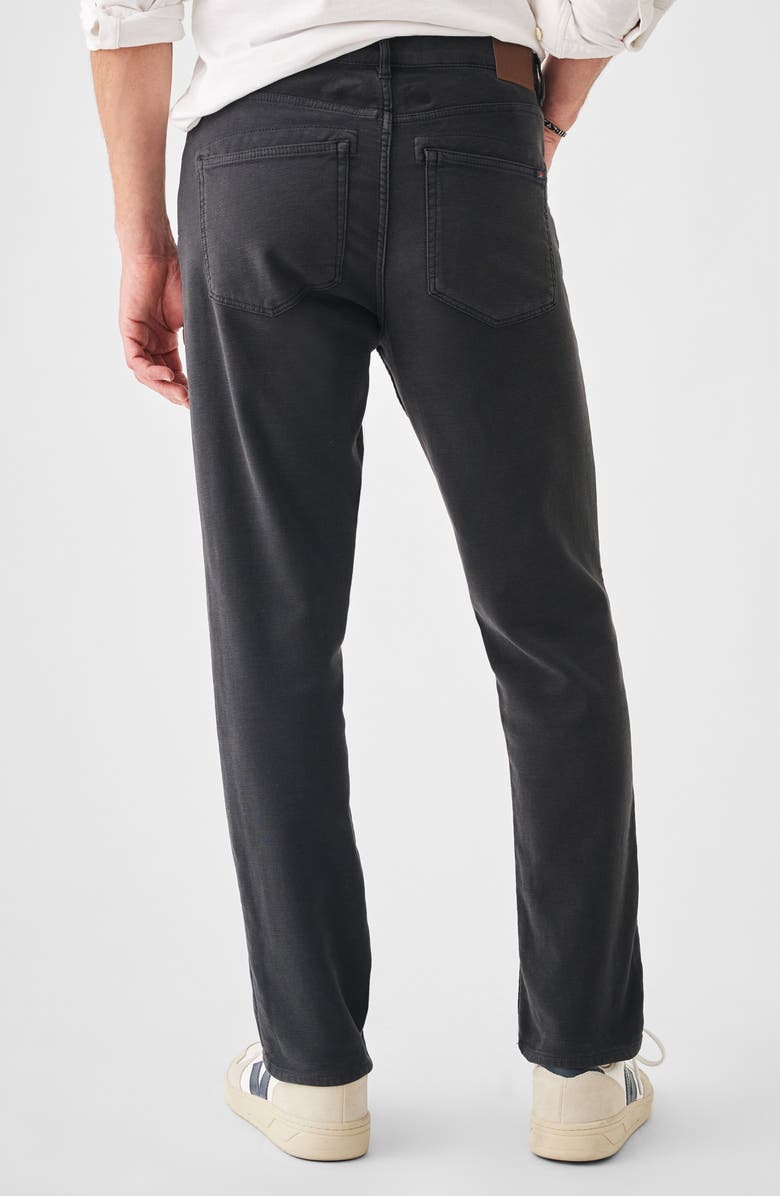 Faherty Slim Straight Leg Stretch Terry Cloth Pants, Alternate, color,