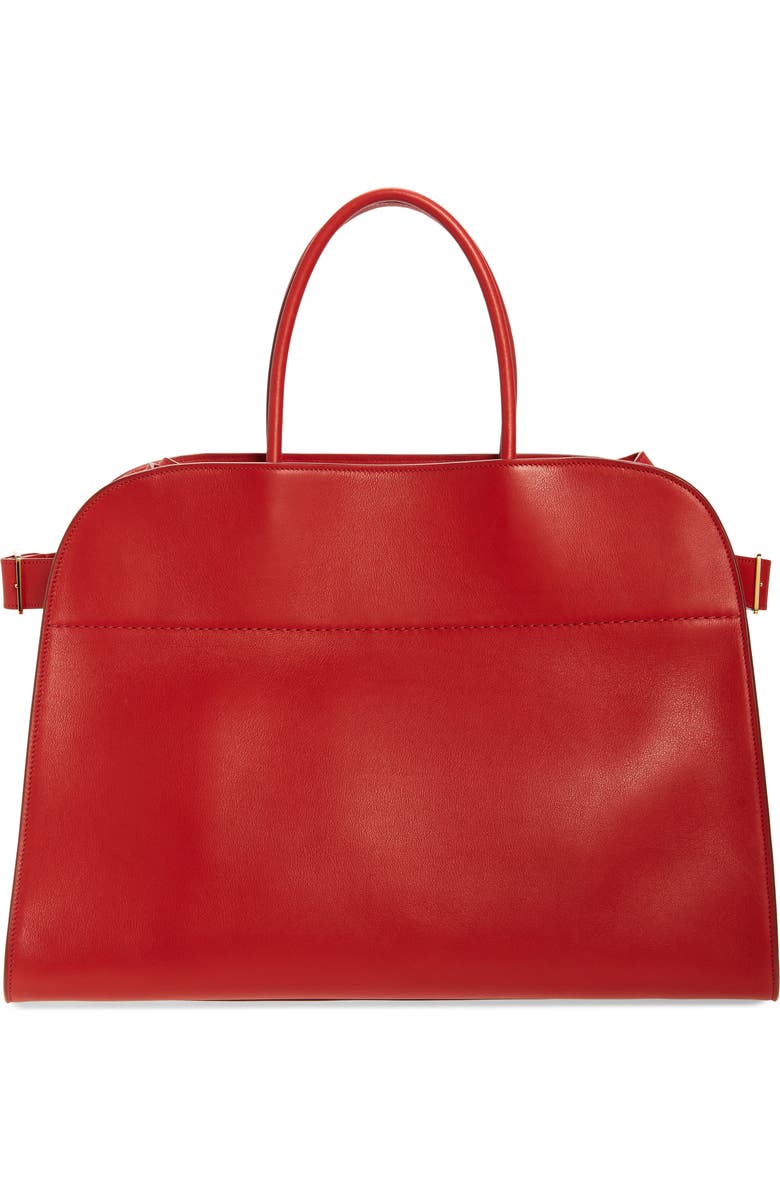 The Row Margaux 17 Leather Bag, Main, color,