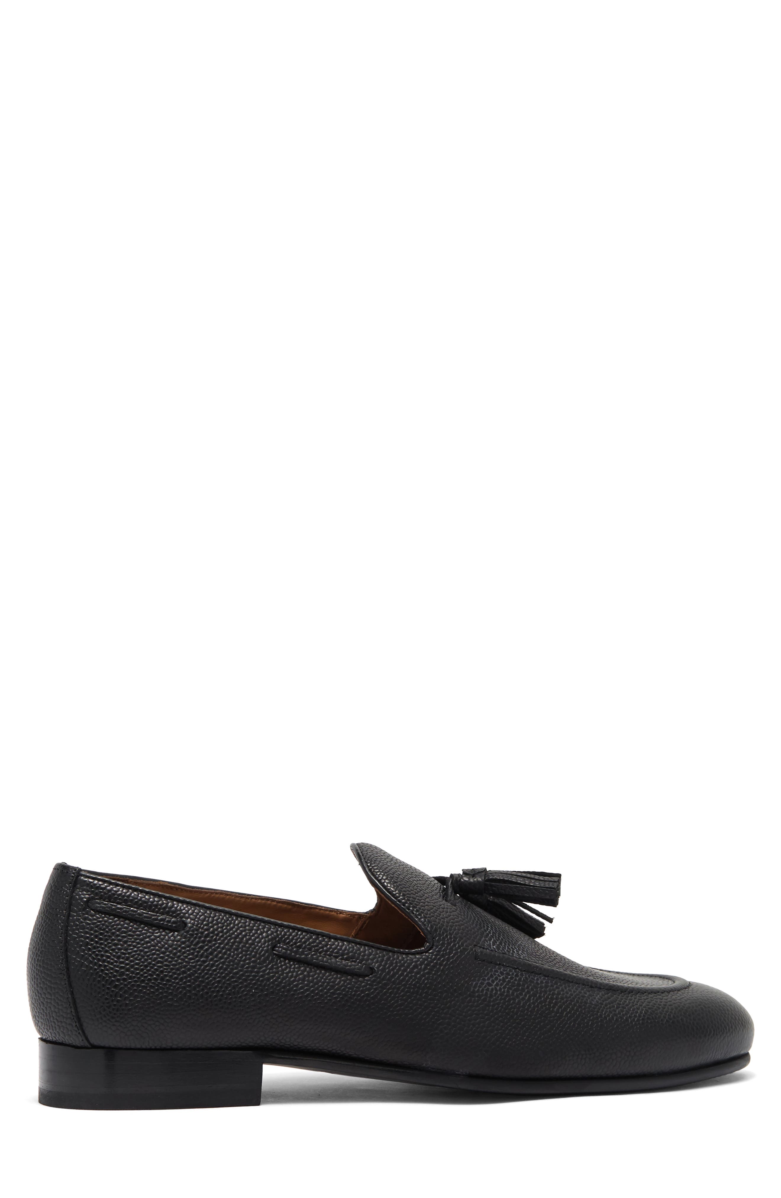 Allen Edmonds Presley Tassel Loafer, Alternate, color, Black