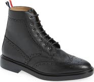 Thom Browne Classic Wingtip Lace-Up Boot