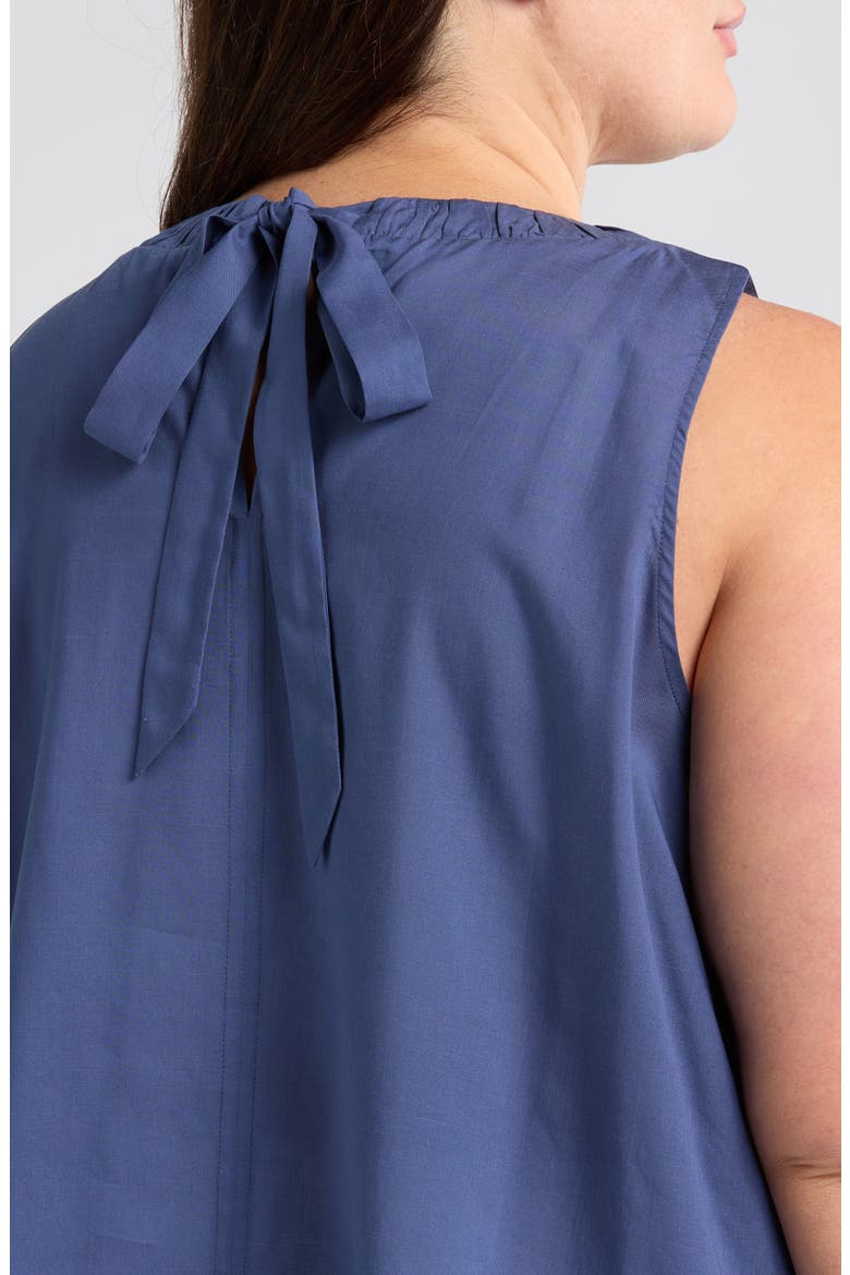Ciri Sleeveless Tencel® Top, Alternate, color, RHYTHM BLUE