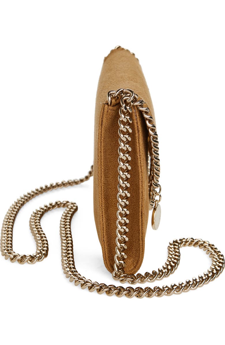 Stella McCartney Mini Falabella Shaggy Deer Faux Leather Crossbody Bag, Alternate, color,