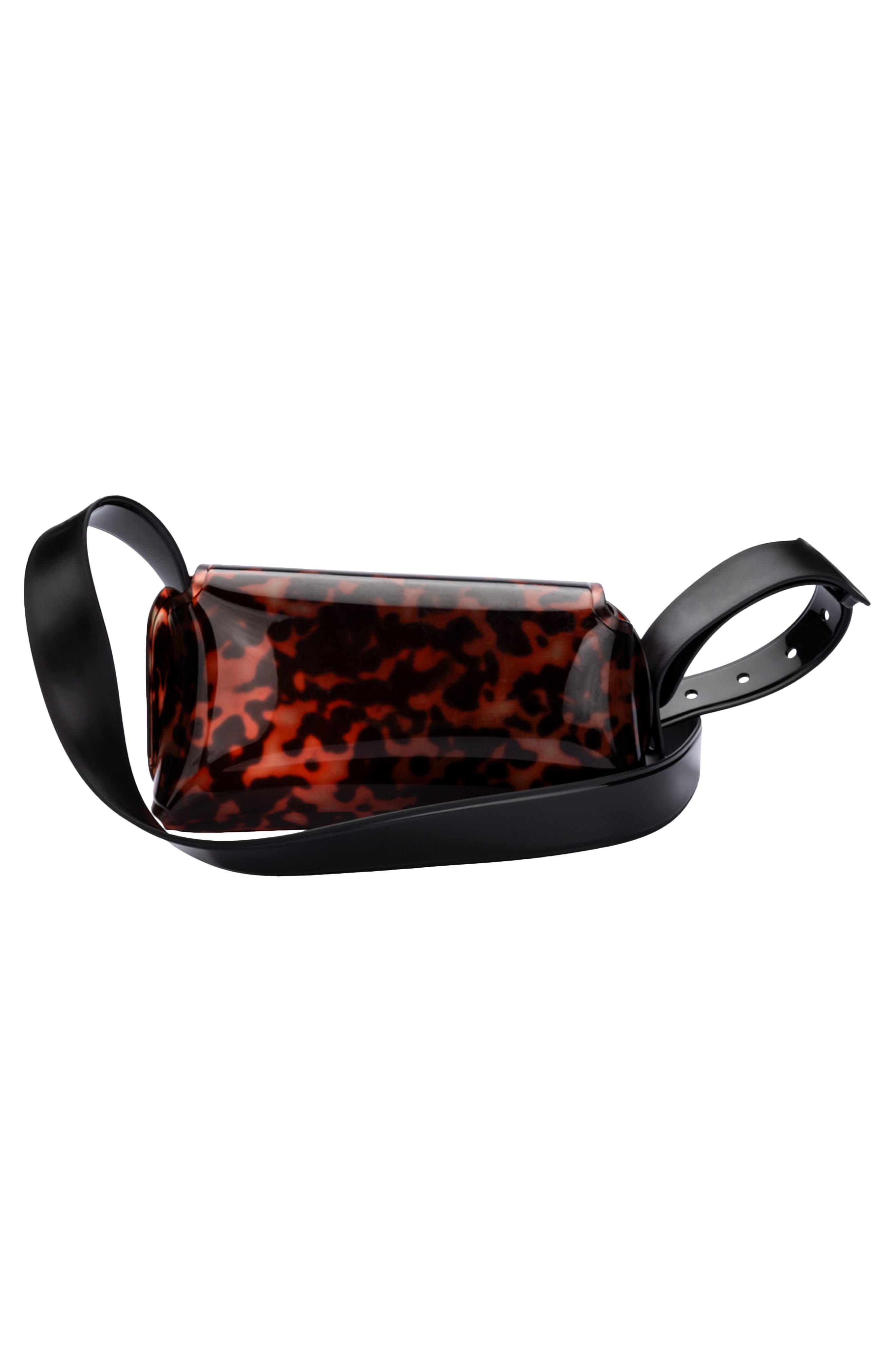 II Crossbody Bag, Alternate, color, BLACK/ TORTOISE