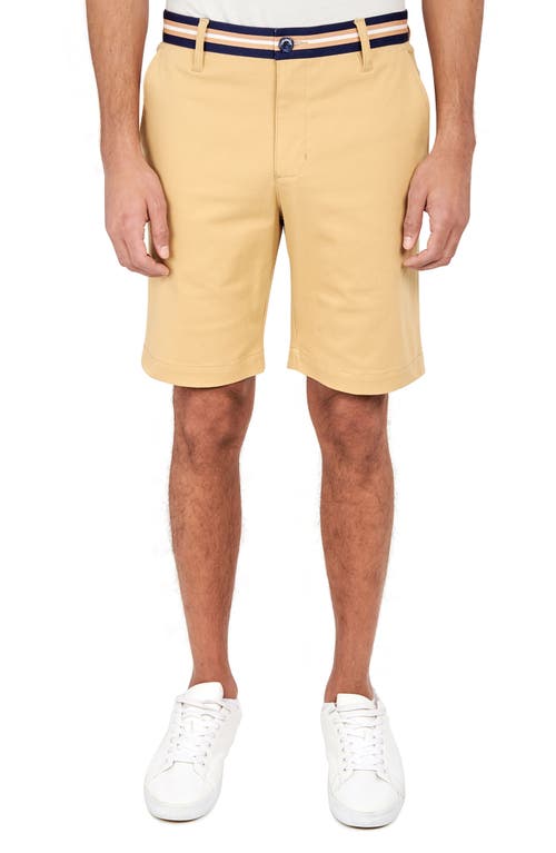 Construct Solid Shorts In Tan