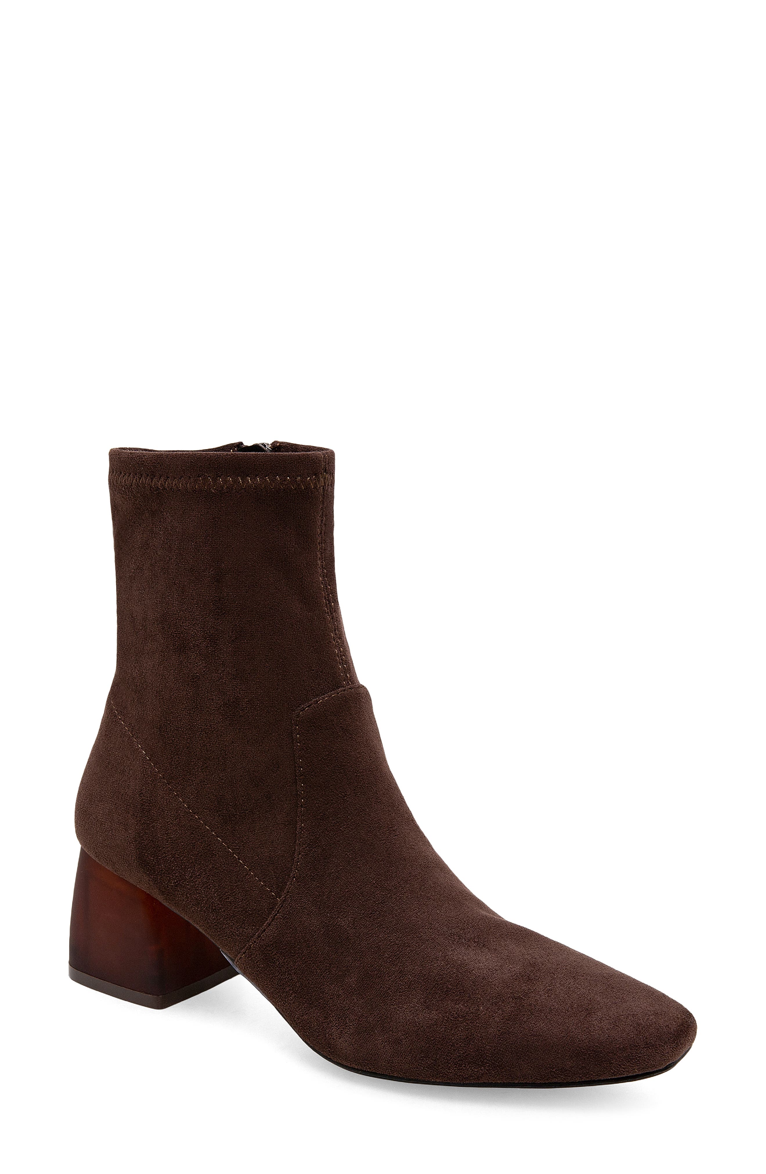 Maretolp Block Heel Bootie, Main, color, CHOC-CHOC