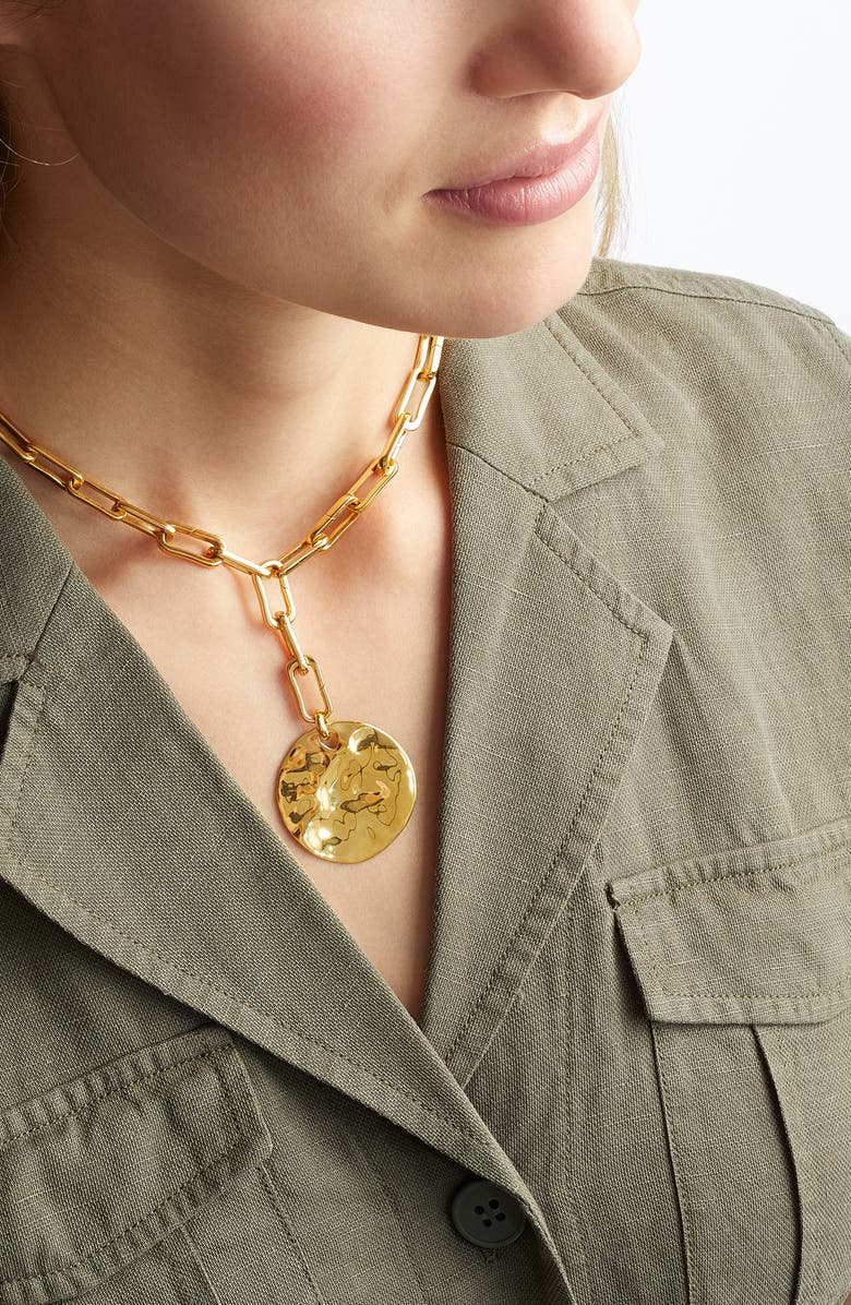 Monica Vinader Siren Shore Pendant Charm, Alternate, color,