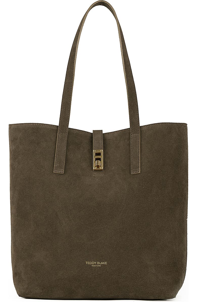 Teddy Blake Nina Suede 12" - Dark Red, Main, color, Dark Olive