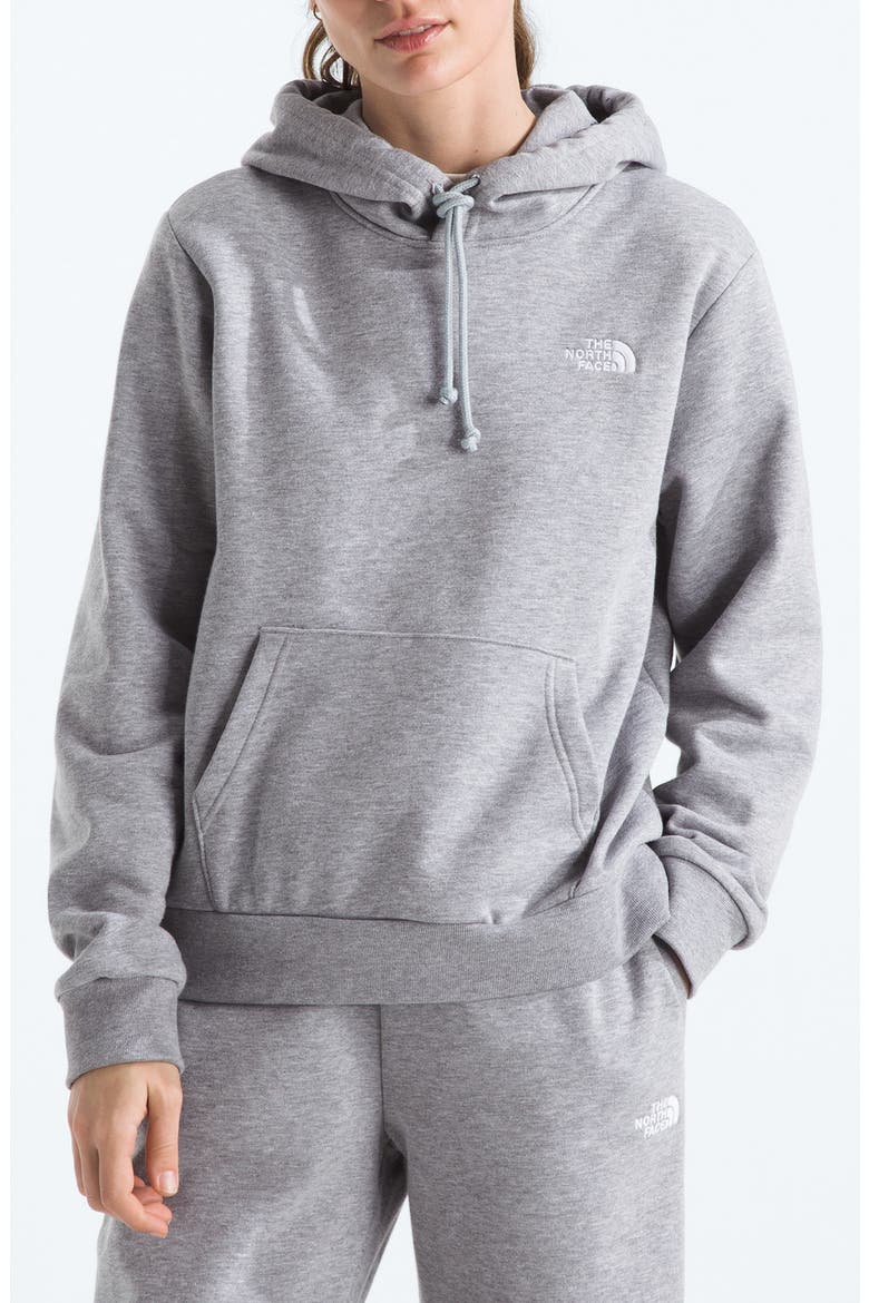 Evolution Simple Dome Hoodie, Main, color, TNF PALE GREY HEATHER