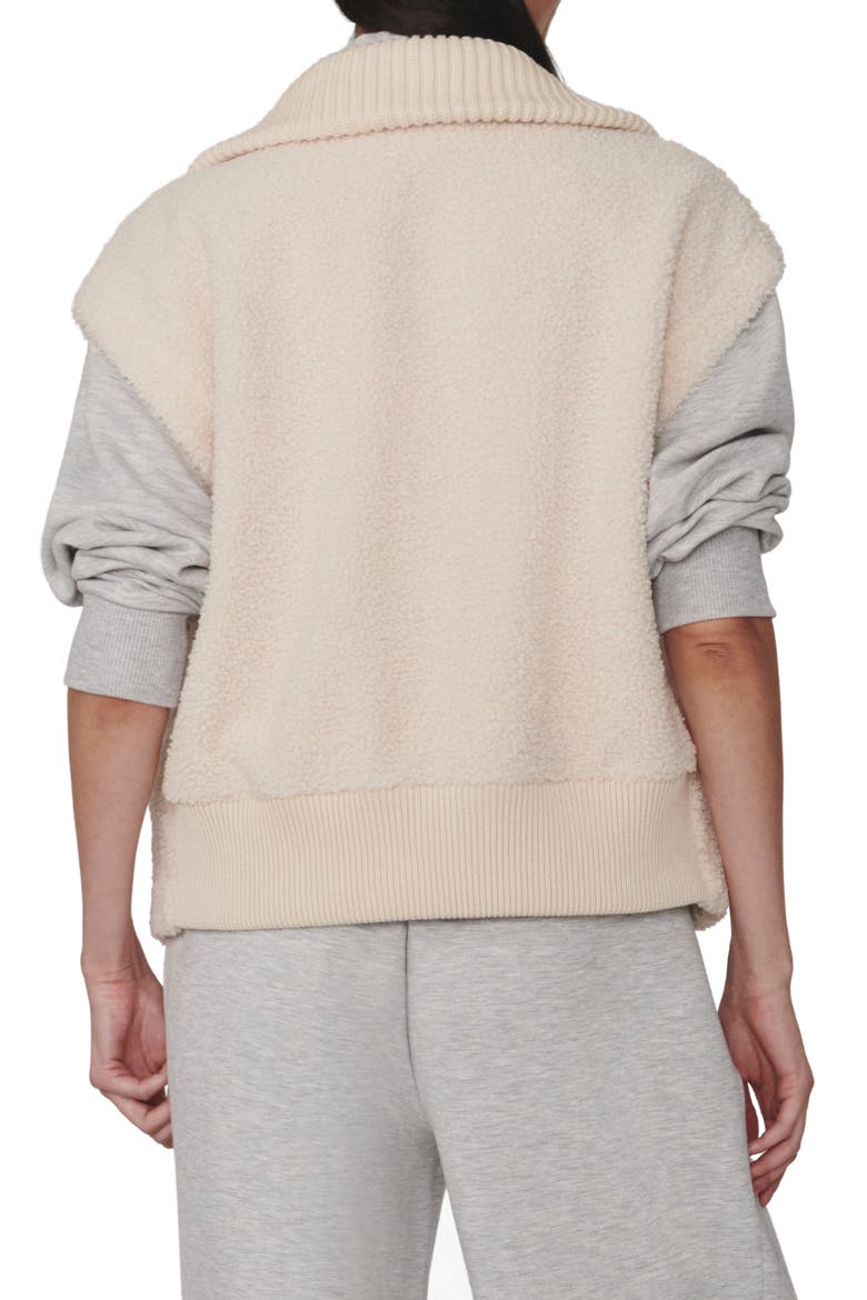 Dominic Fleece Gilet, Alternate, color, SANDSHELL