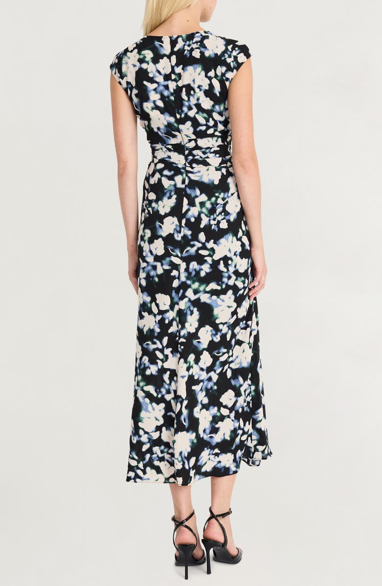 Luxely Blurred Floral Maxi Dress, Alternate, color, 