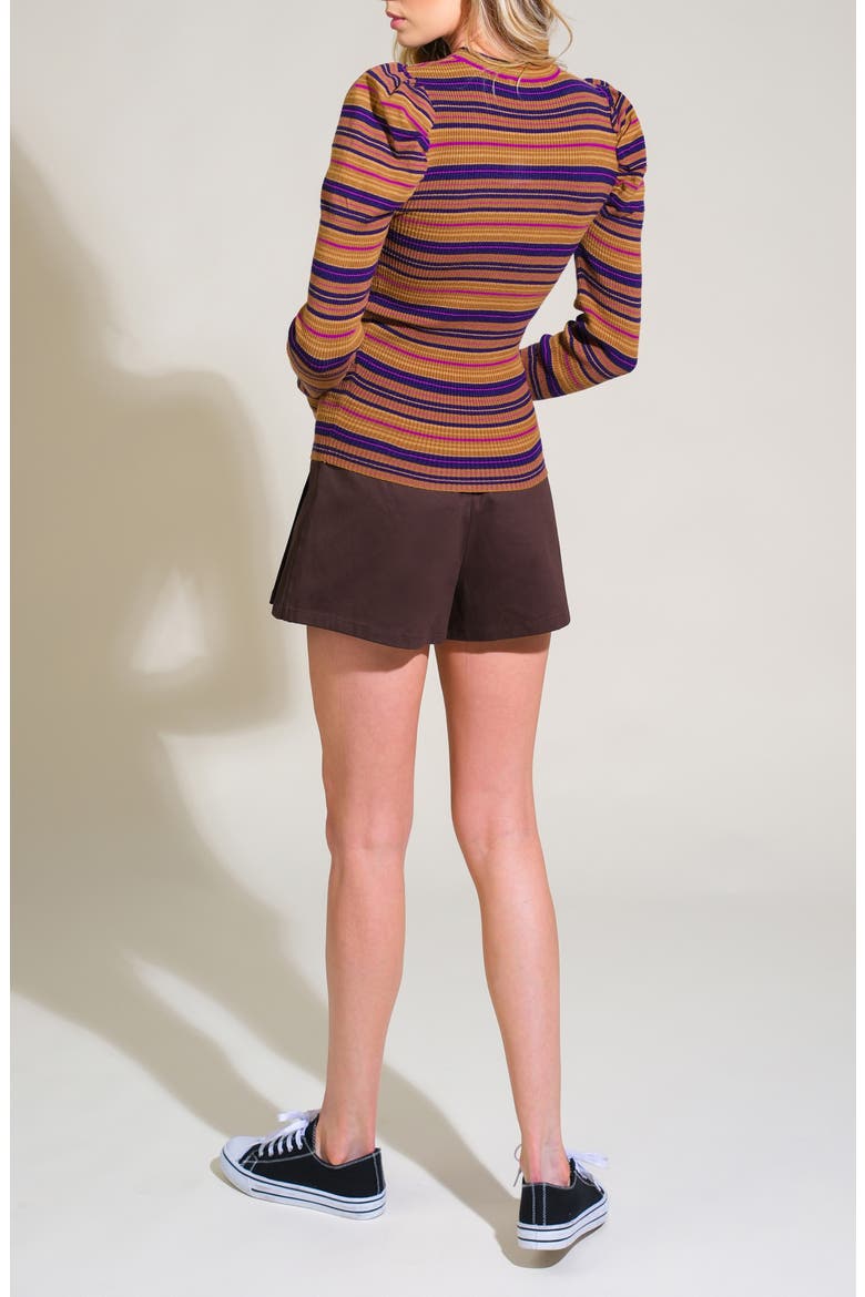 Stripe Sweater, Alternate, color, NAVY LAVENDER