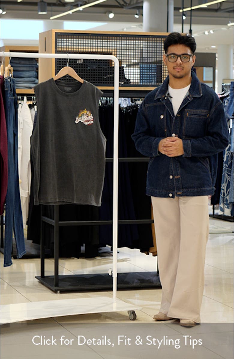 Roque Sleeveless Graphic T-Shirt, sales video thumbnail