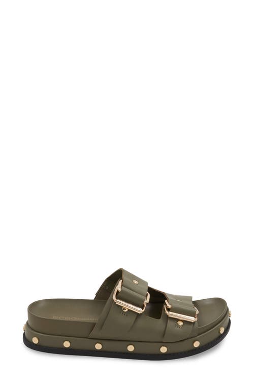 Bcbgeneration Bamba Platform Sandal In Burnt Olive