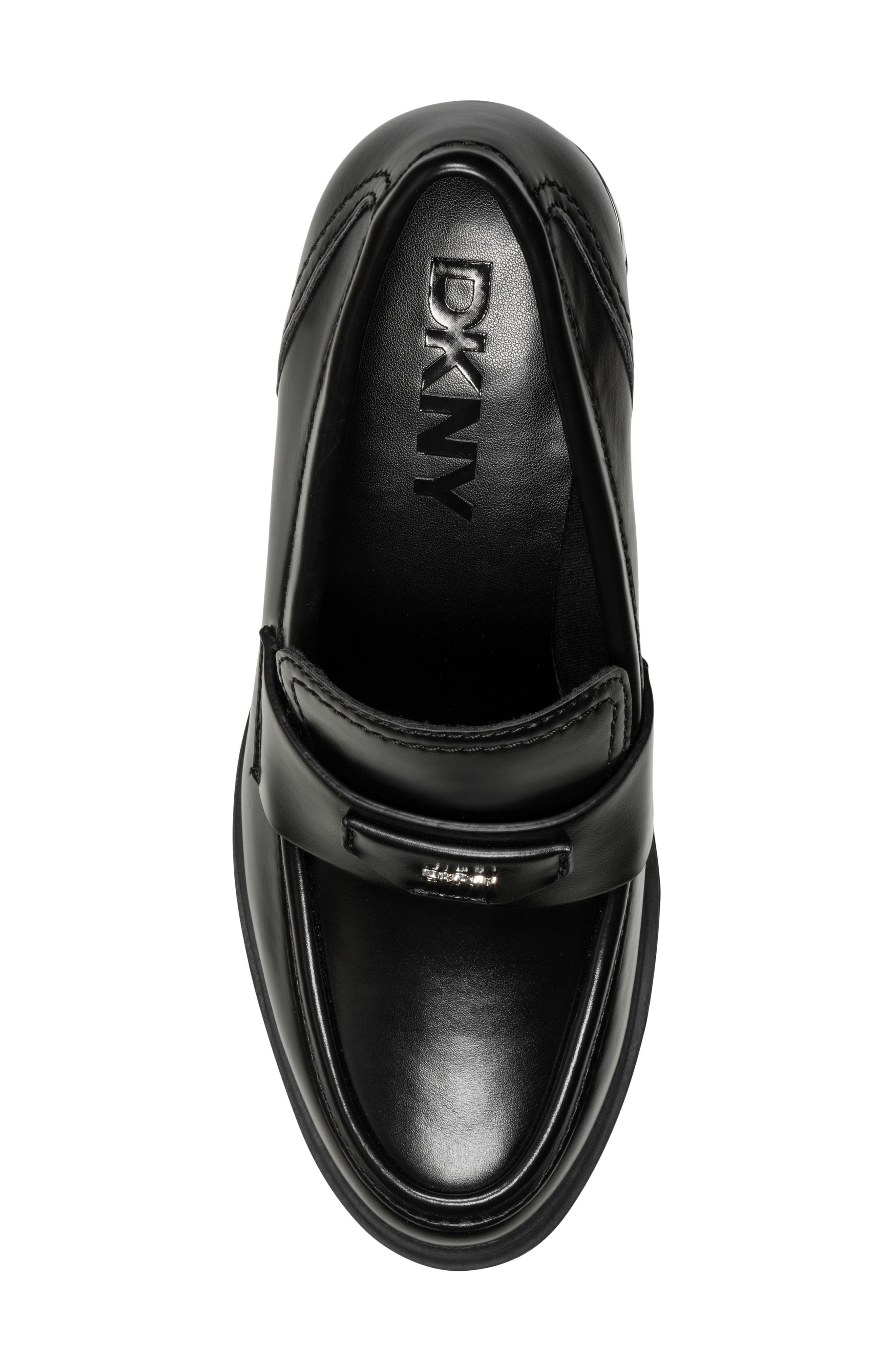 DKNY Tafani Block Heel Loafer, Alternate, color, 