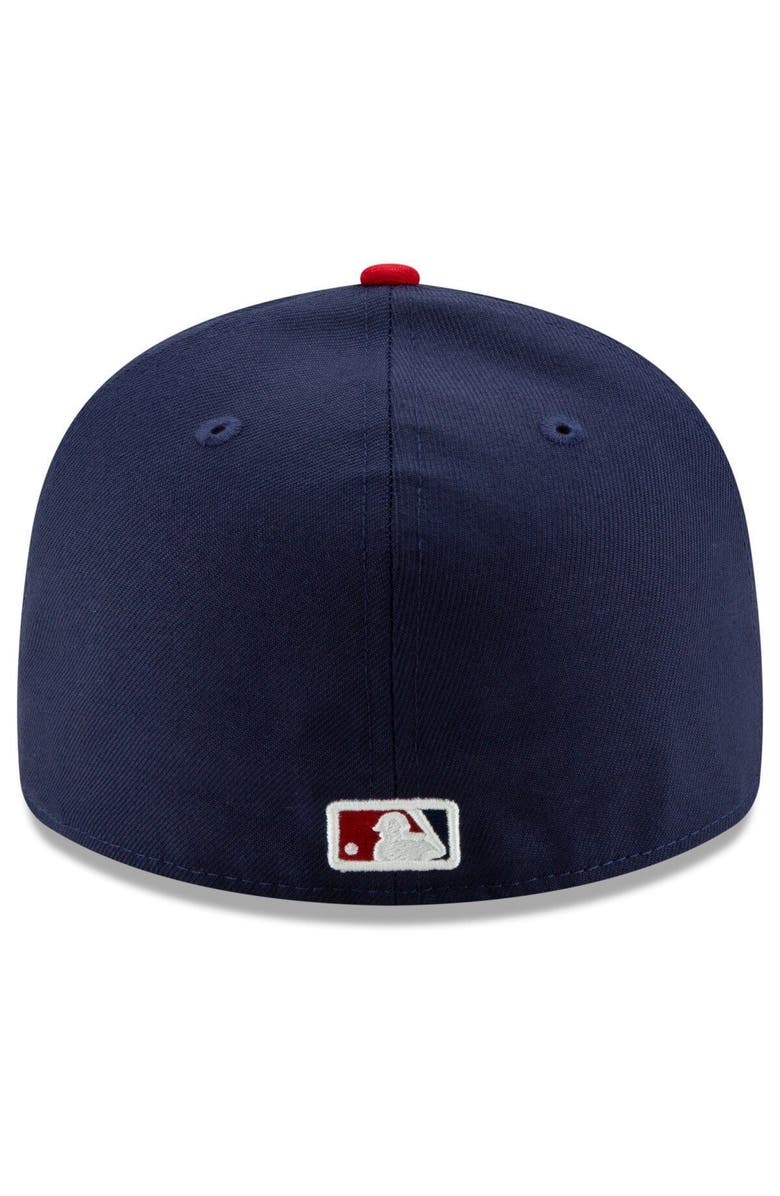 New Era Men's New Era White/Navy Washington Nationals Alternate 2020 Authentic Collection On-Field Low Profile Fitted Hat, Alternate, color, White
