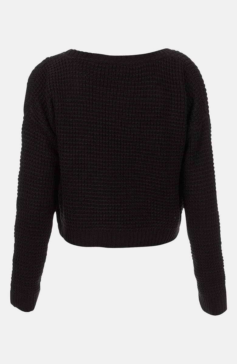 Topshop Crop Sweater, Alternate, color,