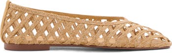 Open Weave Ballet Flat