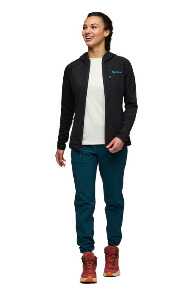 Cotopaxi Otero Fleece Full-Zip Hooded Jacket - Women's, Main, color, Cotopaxi Black