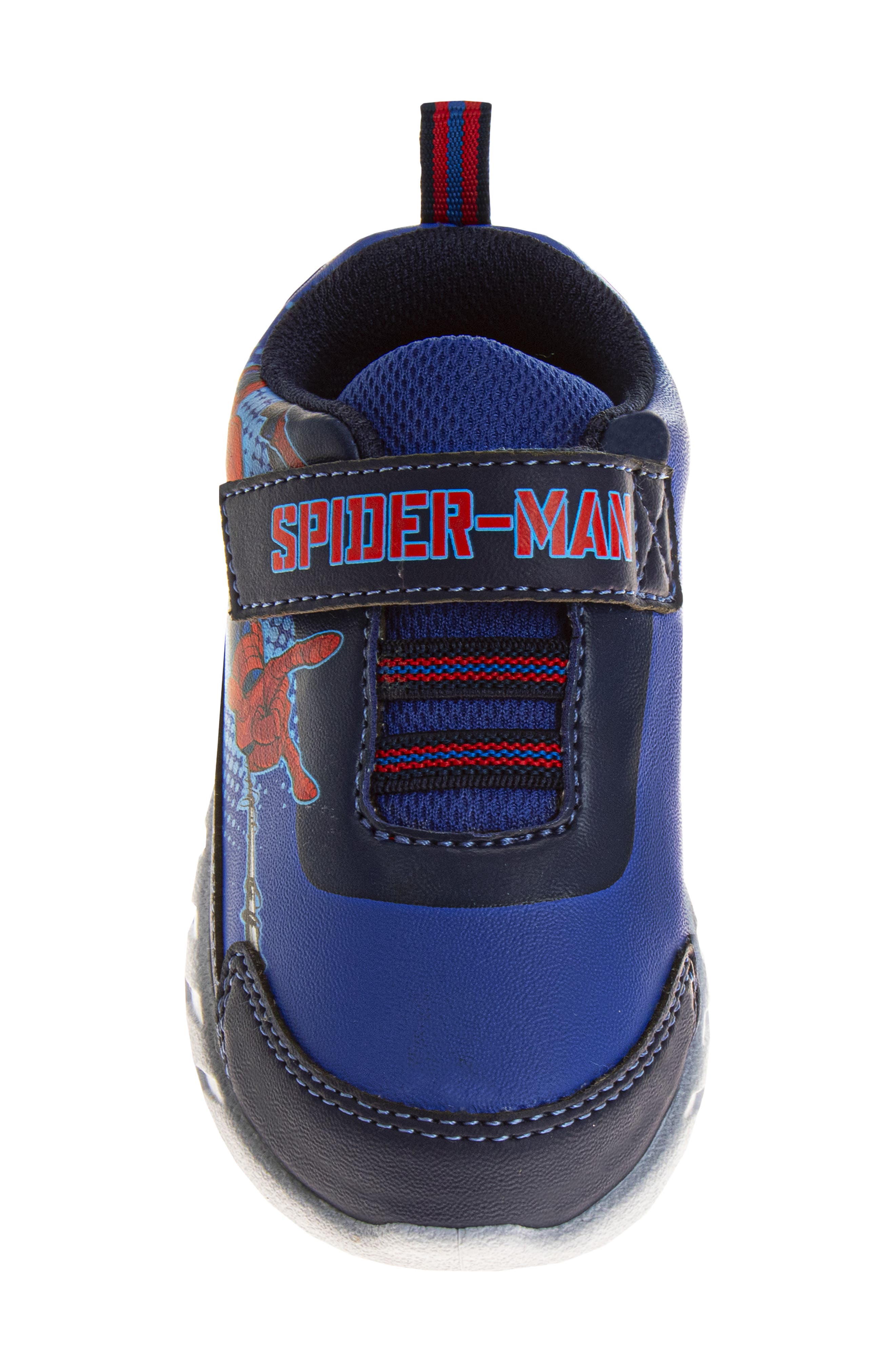JOSMO Kids' Marvel Spider-Man Sneaker, Alternate, color, Blue/ Red