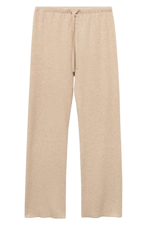 Double Face Cotton Blend Pajama Pants
