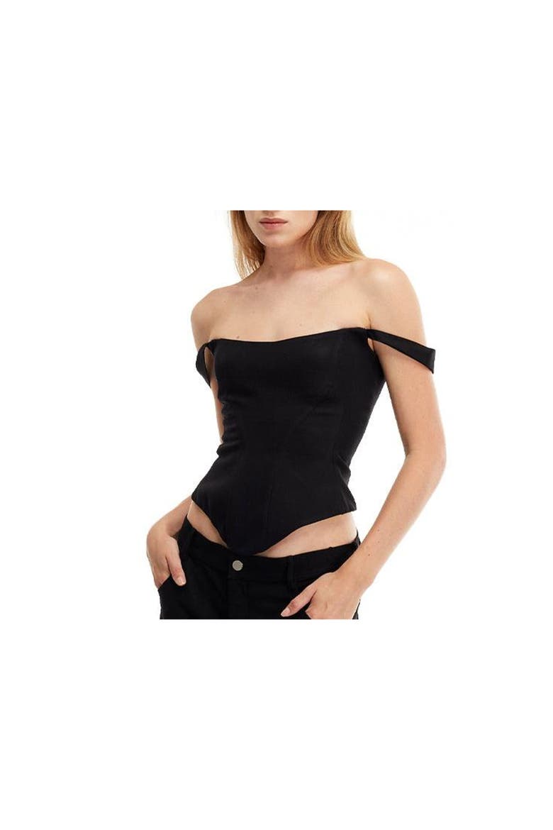 Azalea Corset, Alternate, color, Black