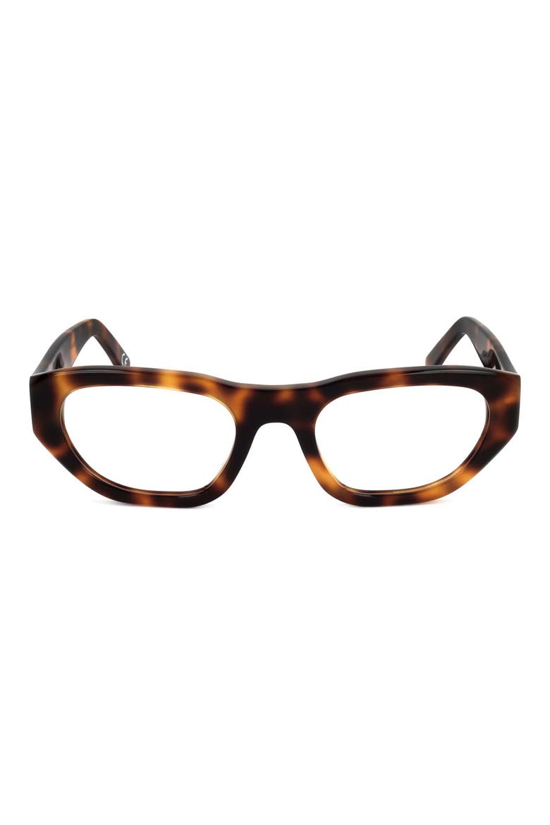 53mm Rectangular Optical Glasses, Main, color, TORT
