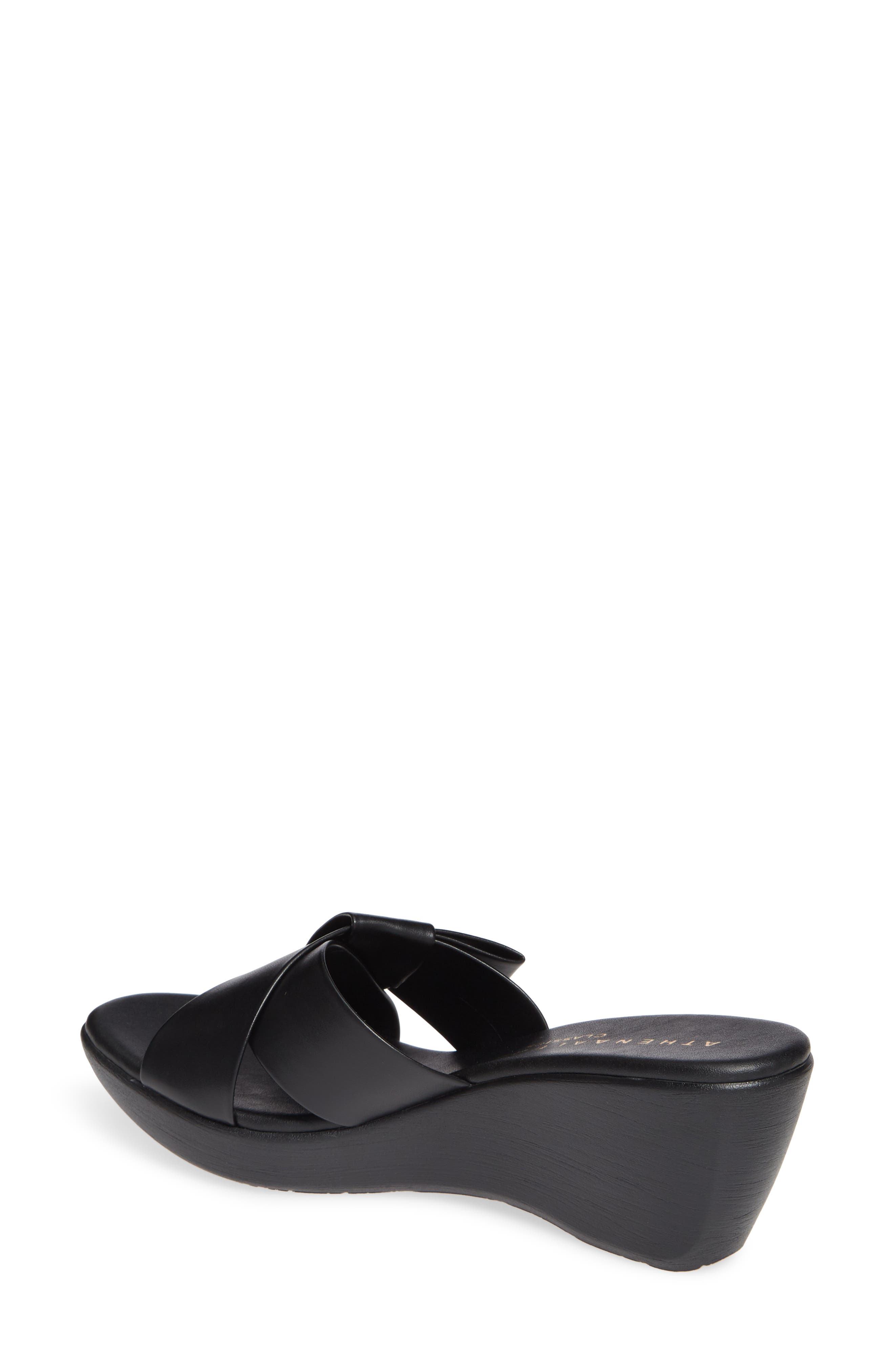 Athena Alexander Striker Wedge Slide Sandal, Alternate, color, 