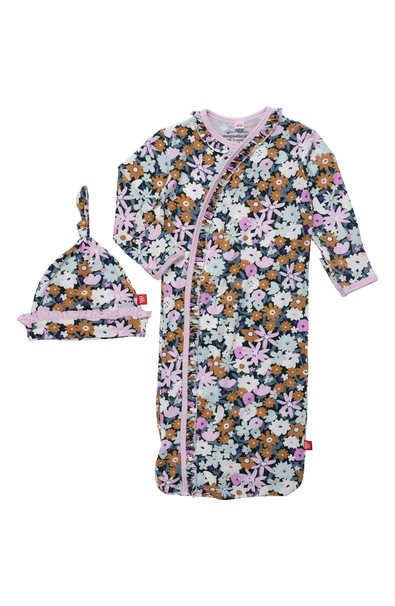 Magnetic Me Finchley Ruffle Magnetic Gown & Cap Set