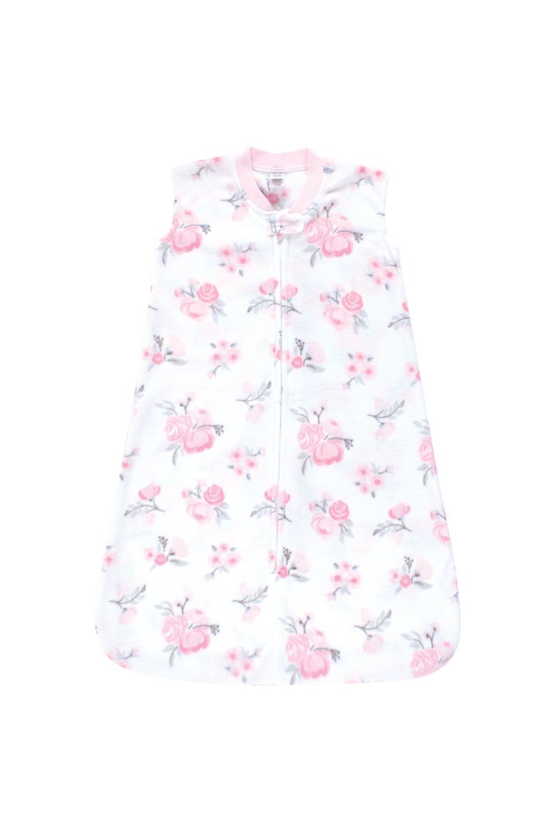 Plush Sleeping Bag, Sack, Blanket 2pk, Alternate, color, Basic Pink Floral