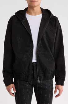 Radial Hotfix Cotton Zip Hoodie