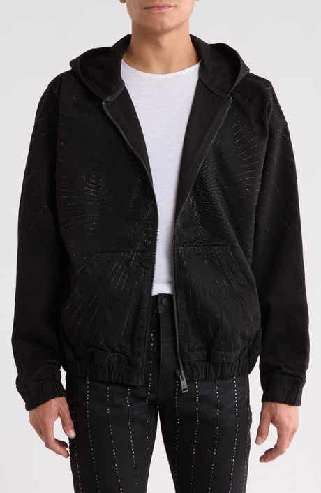 Radial Hotfix Cotton Zip Hoodie