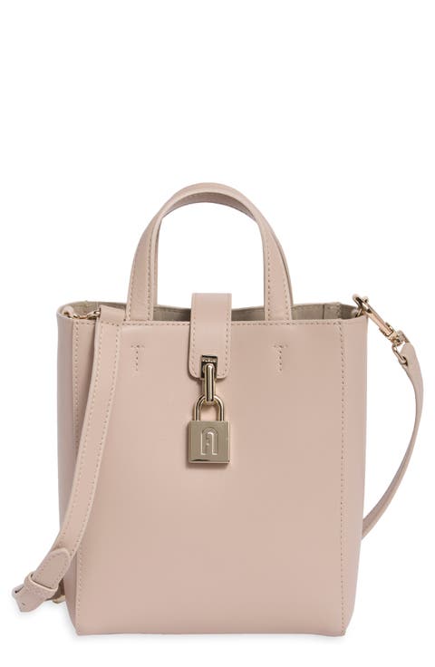 Mini Artemis Vertical Leather Tote
