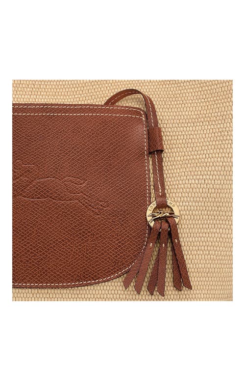 Longchamp Panier L Le Pliage Collection In Brown