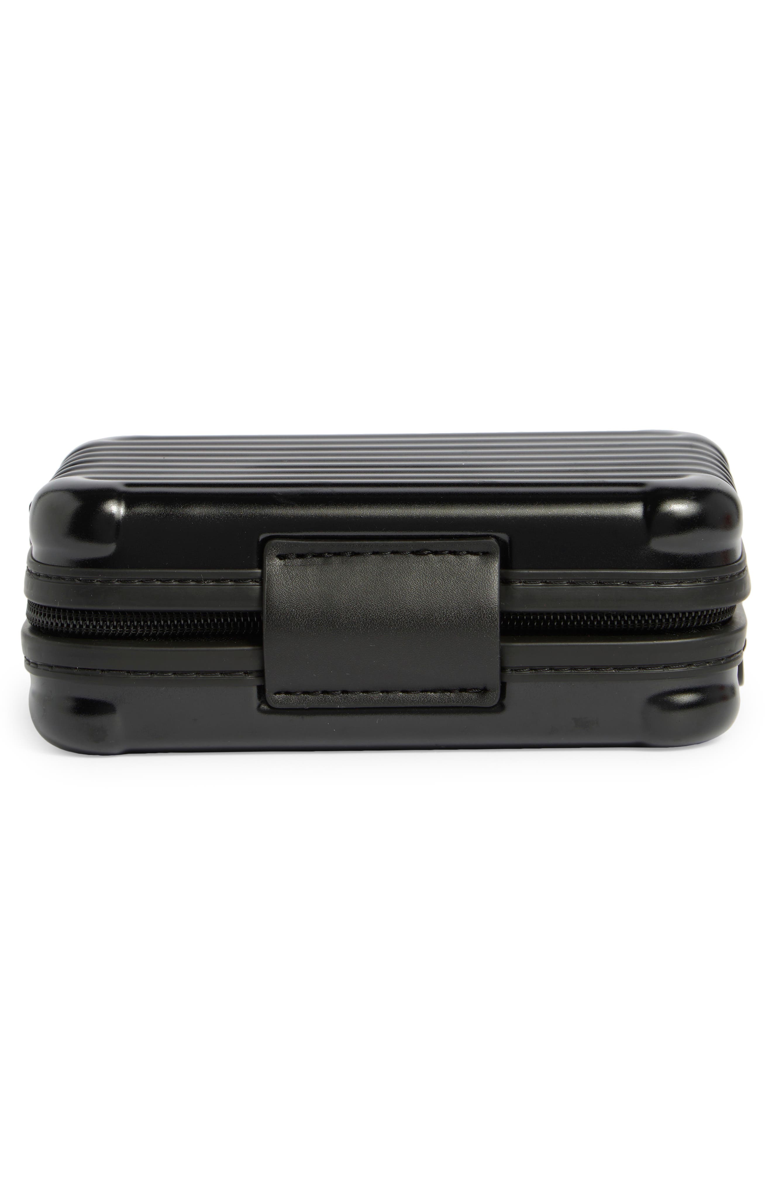 MYTAGALONGS Breifcase Hardside Luggage Case, Alternate, color, Black