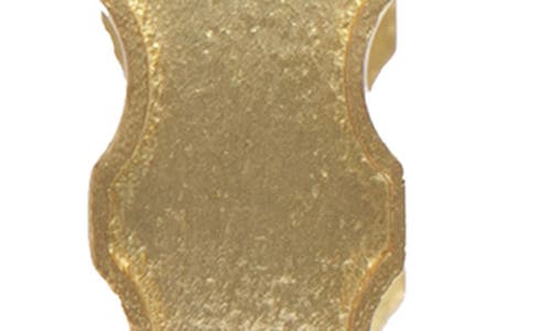 Saachi Waved Hoop Earrings In Gold