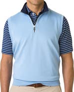 Fairway & Greene Caves Mens Golf Quarter-Zip Vest