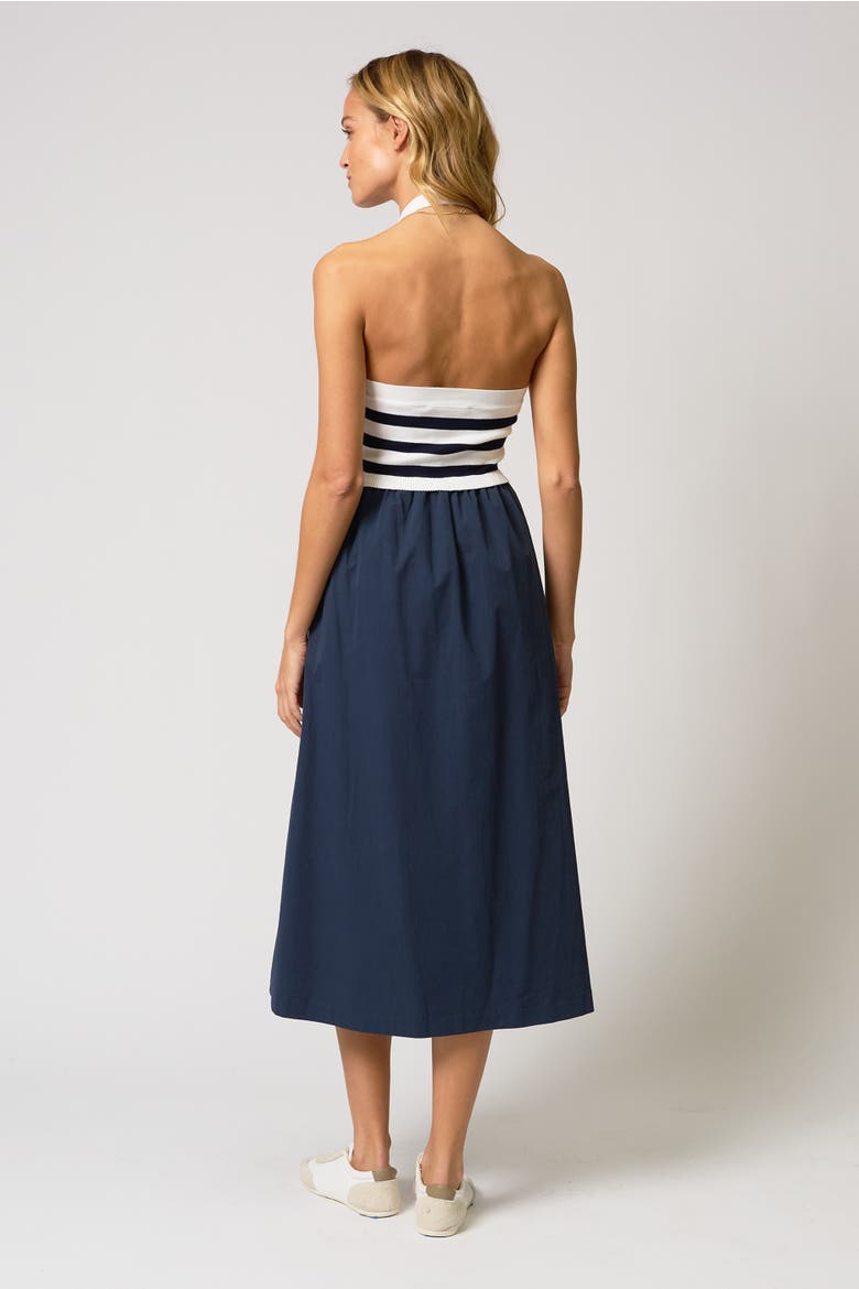 Ralph Halter Two For Dress, Alternate, color, NAVY