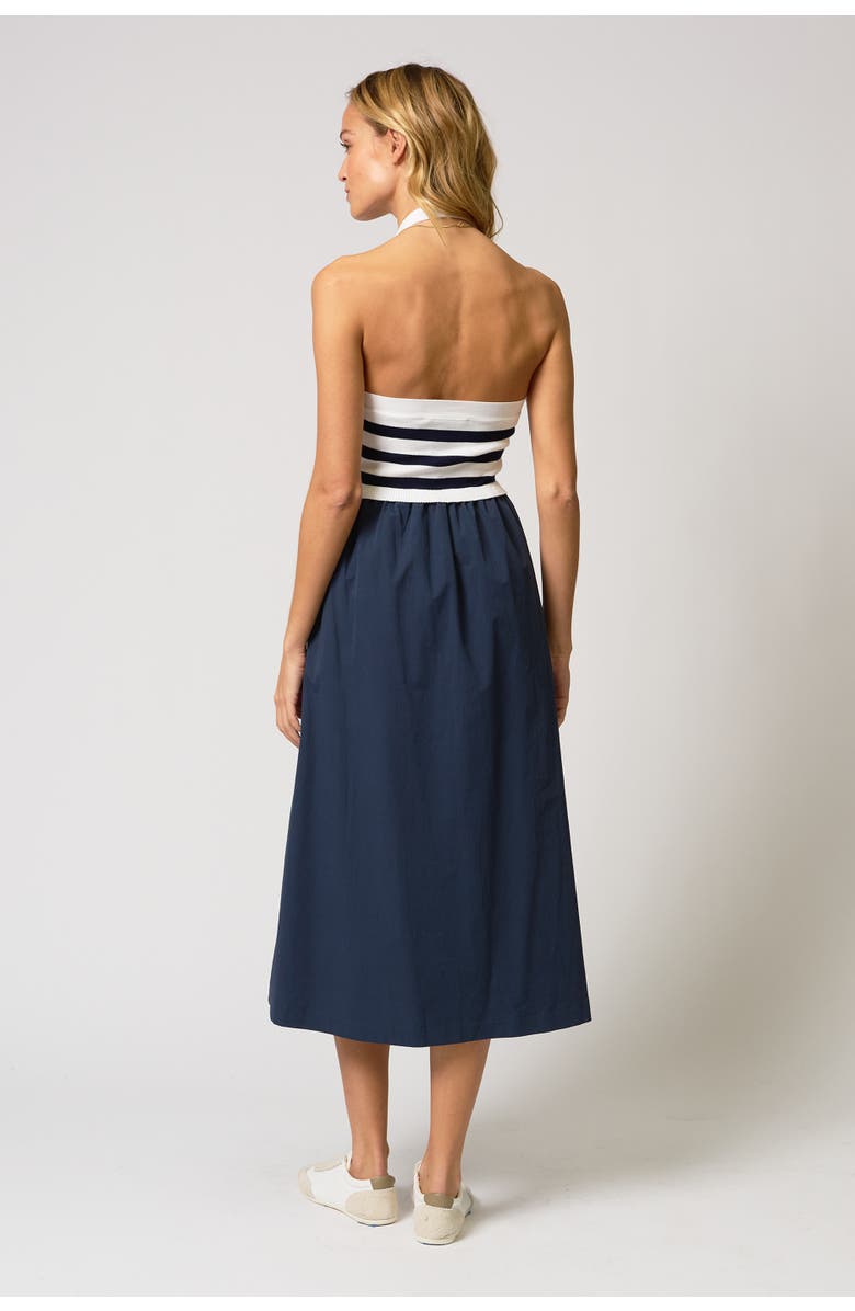 Central Park West Ralph Halter Two For Dress, Alternate, color, Navy
