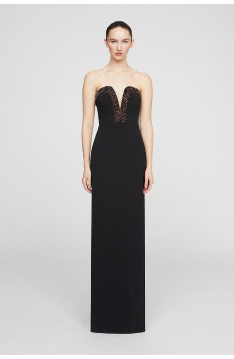 Ila Crepe Gown
