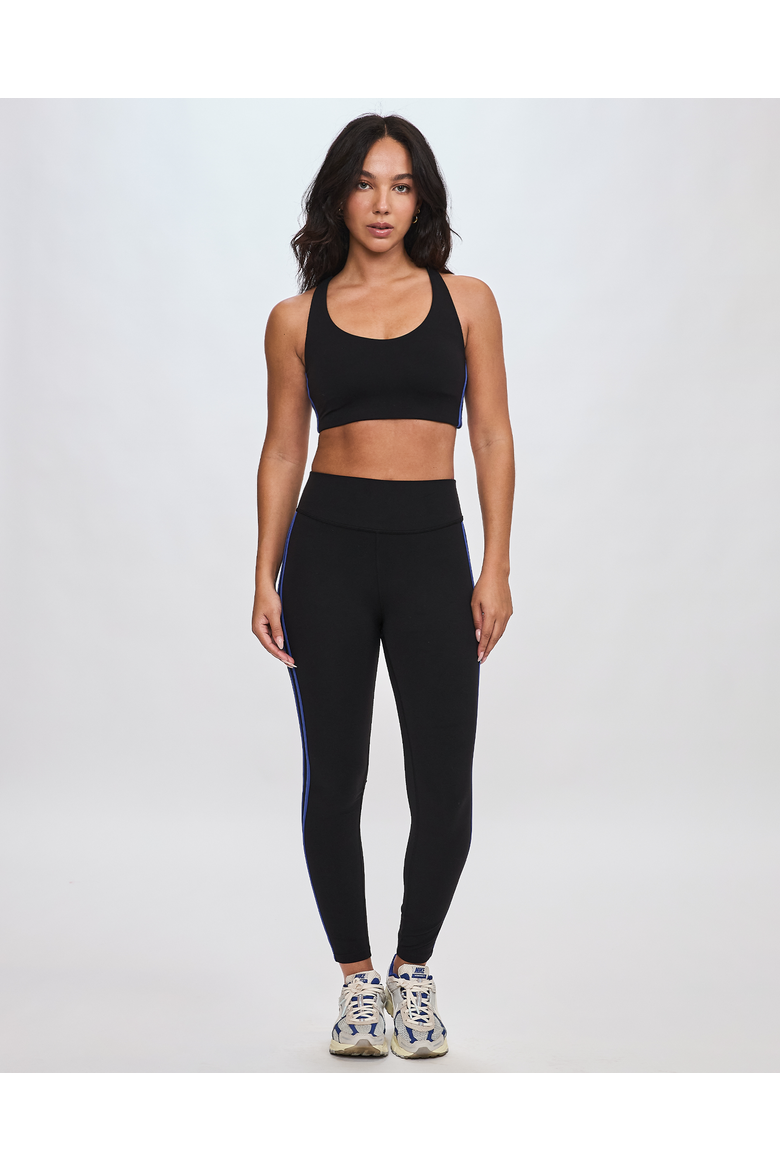 ReLuxe Cleo High Rise Legging 25", Alternate, color, Black/Blue
