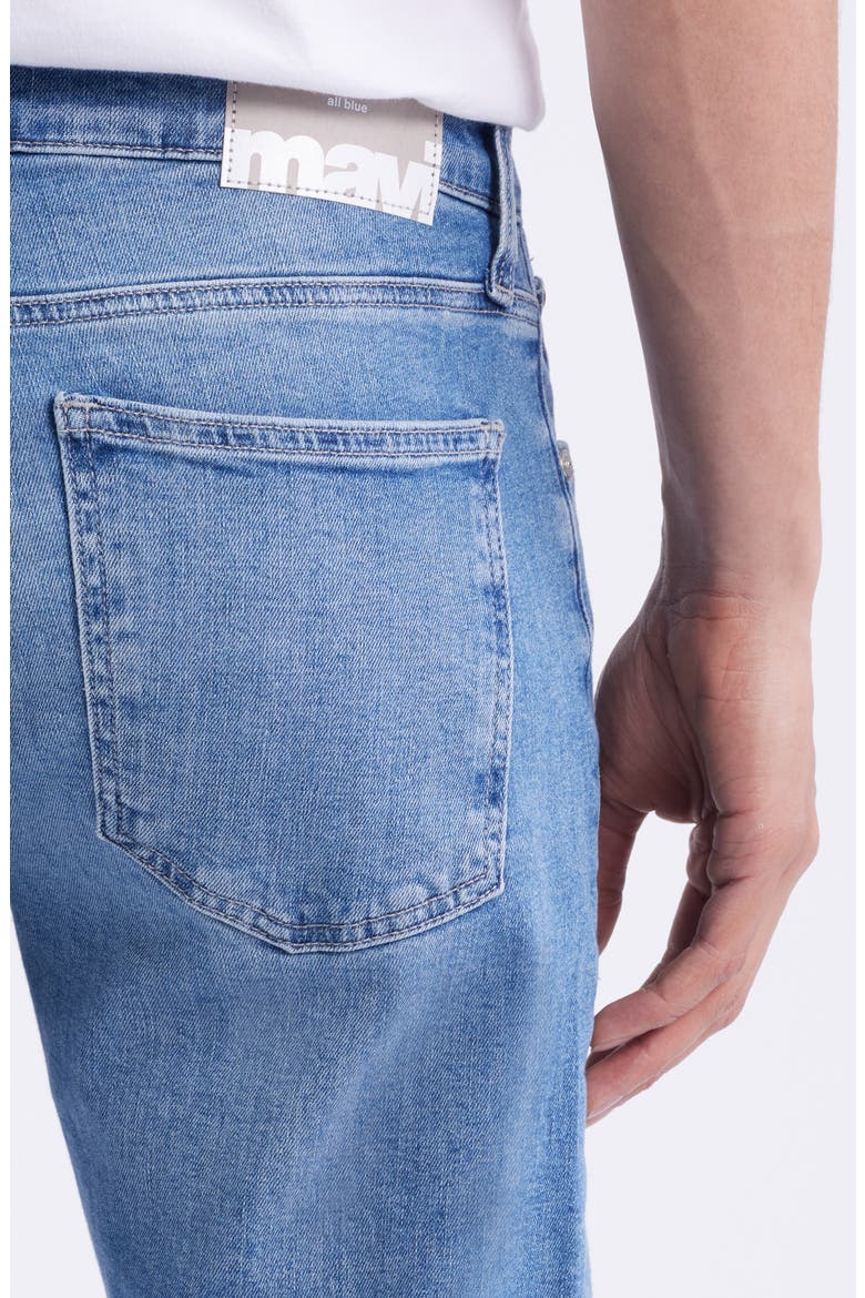 Zach Straight Leg Jeans, Alternate, color, MID BRUSHED CLASSIC