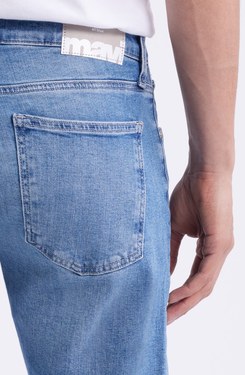 Mavi Jeans Zach Straight Leg Jeans, Alternate, color, Mid Brushed Classic Blue