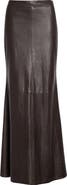 TWP At Last Leather Maxi Skirt