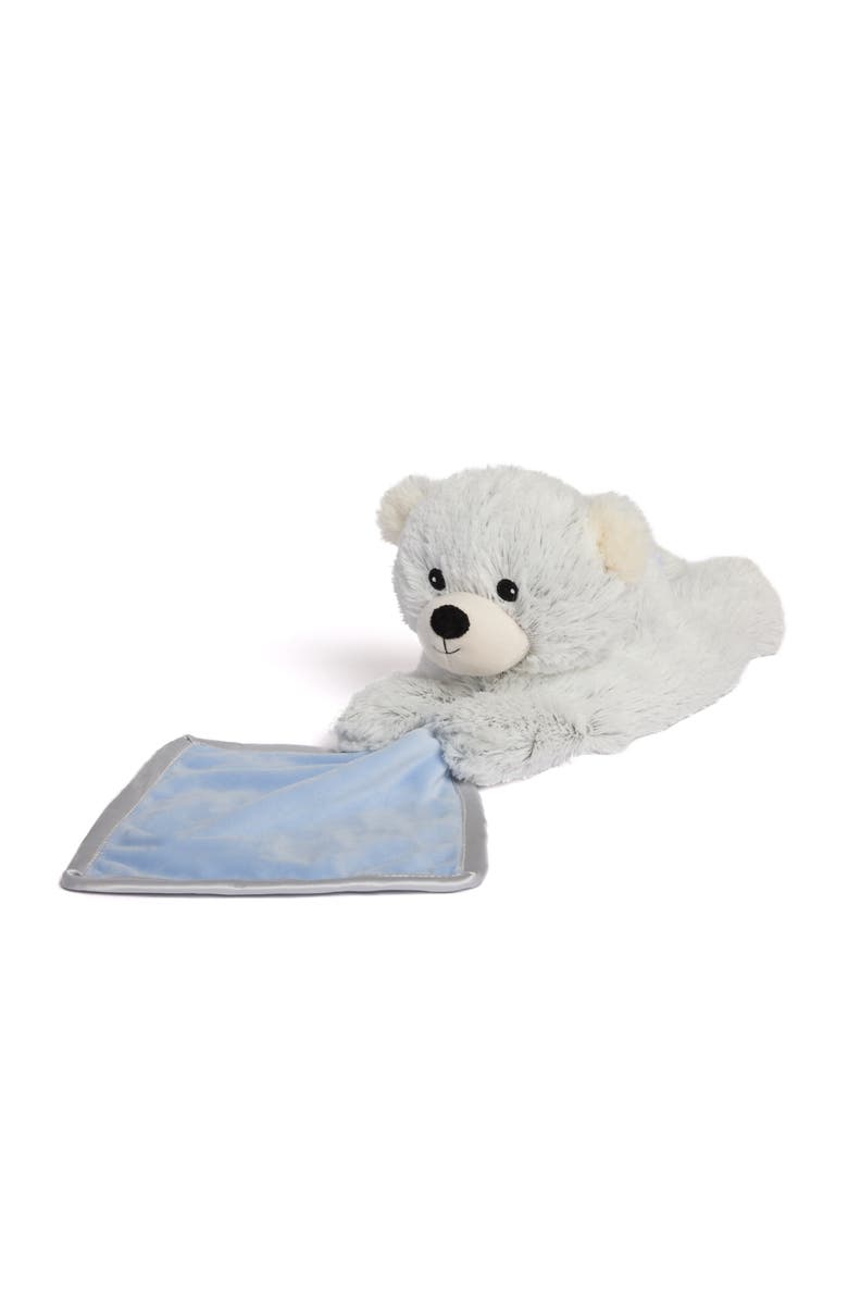 Warmies Marshmallow Bear Blanket Plush Toy, Main, color, Light Brown